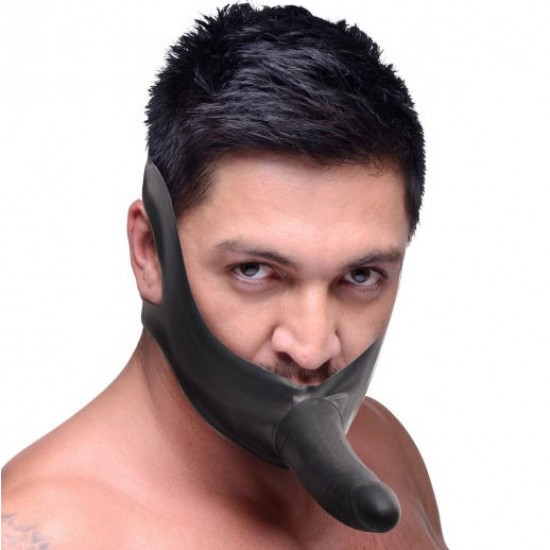 Master Series Face Strap On and Mouth Gag Master Series Face Strap On and Mouth Gag