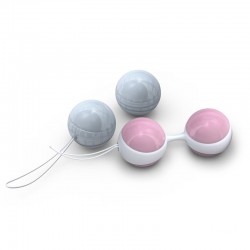 Lelo Luna Beads Mini Pink And Blue Lelo Luna Beads Mini Pink And Blue