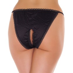 Black Crotchless Tanga Black Crotchless Tanga
