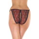 Red And Black Tanga Open Brief Red And Black Tanga Open Brief