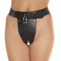 Leather Chastity Brief Leather Chastity Brief