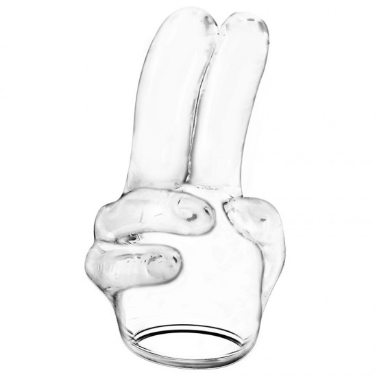 Power Head Double Finger Wand Attachment Power Head Double Finger Wand Attachment