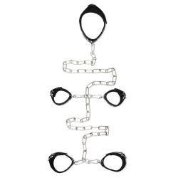 Leather Female Hand And Foot Cuffs Leather Female Hand And Foot Cuffs