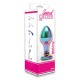Sensual Multi Coloured Glass Melany Anal Dildo Sensual Multi Coloured Glass Melany Anal Dildo