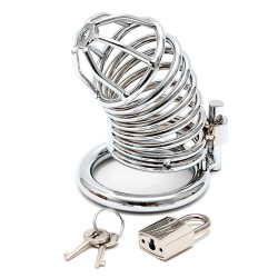 Chrome Chastity Cock Cage Chrome Chastity Cock Cage