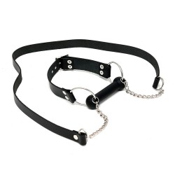 Leather Horse Bit Gag And Reins Leather Horse Bit Gag And Reins