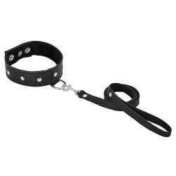 SportSheets Leather Leash And Collar SportSheets Leather Leash And Collar